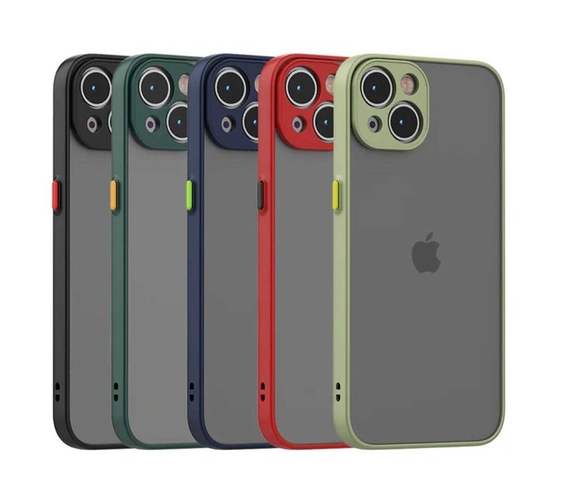 Husa Premium cu protectie la camere pentru iPhone 15 , 15 Pro Max