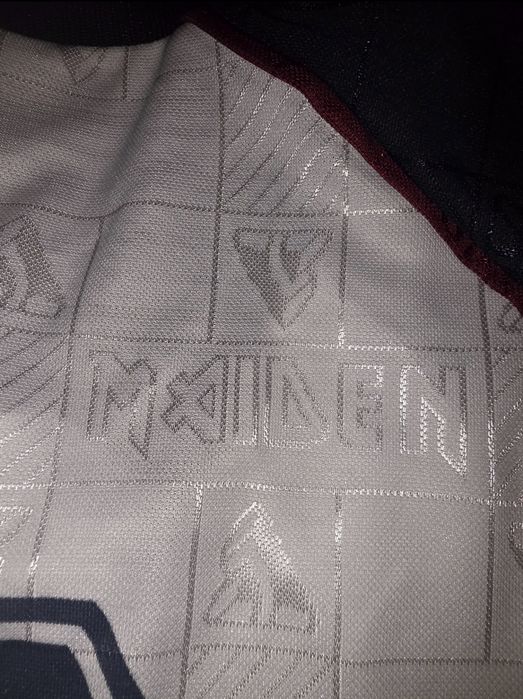 Ретро футболна фланелка Iron Maiden x West Ham United (Brave New World) сезон 1999-2000г.