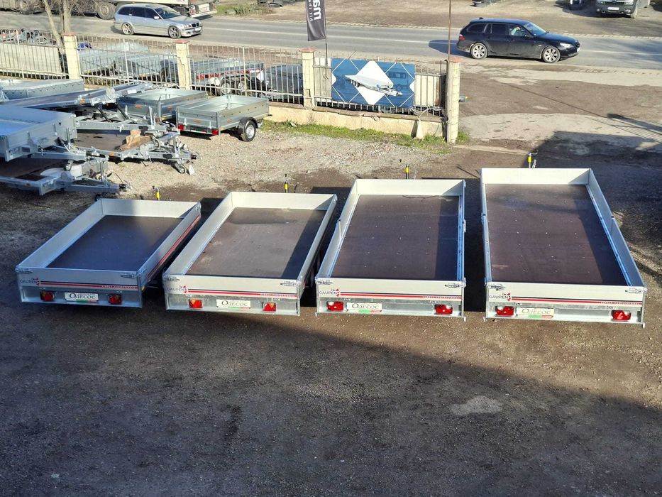 НОВО бордово ремарке GAUPEN N35-588 2 MASTER