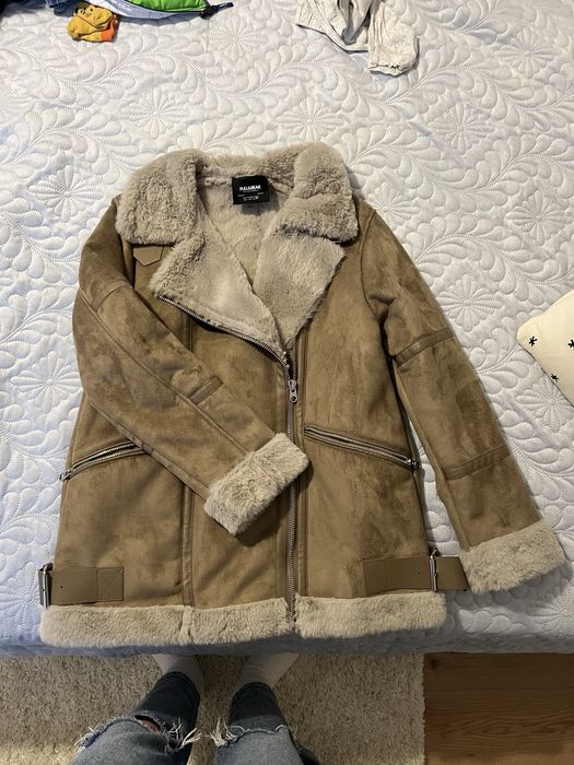 Geaca Pull&Bear cu blanita, marimea L