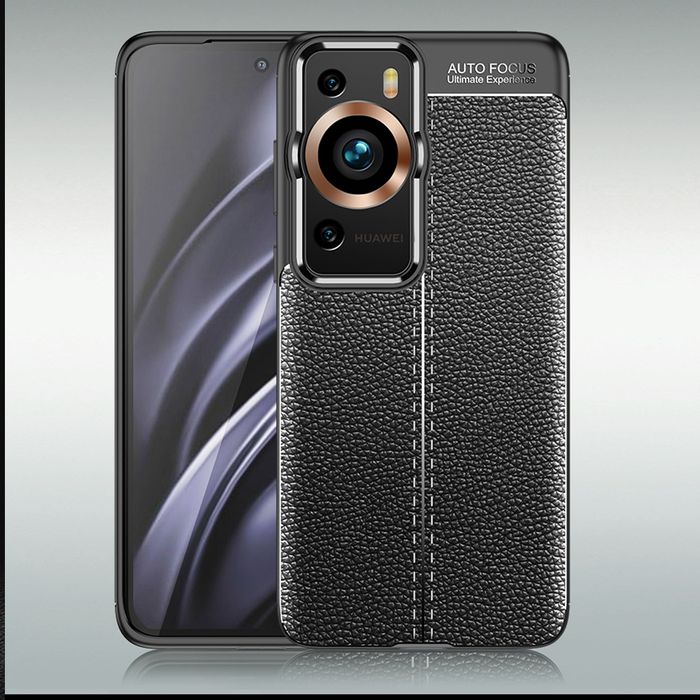 Huawei P60 Pro / P50 Pro / Лукс кейс гръб кожена шарка