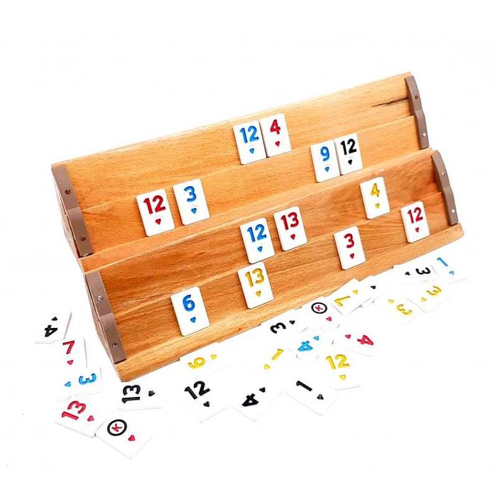 Rummy premium table lemn masiv Remi
