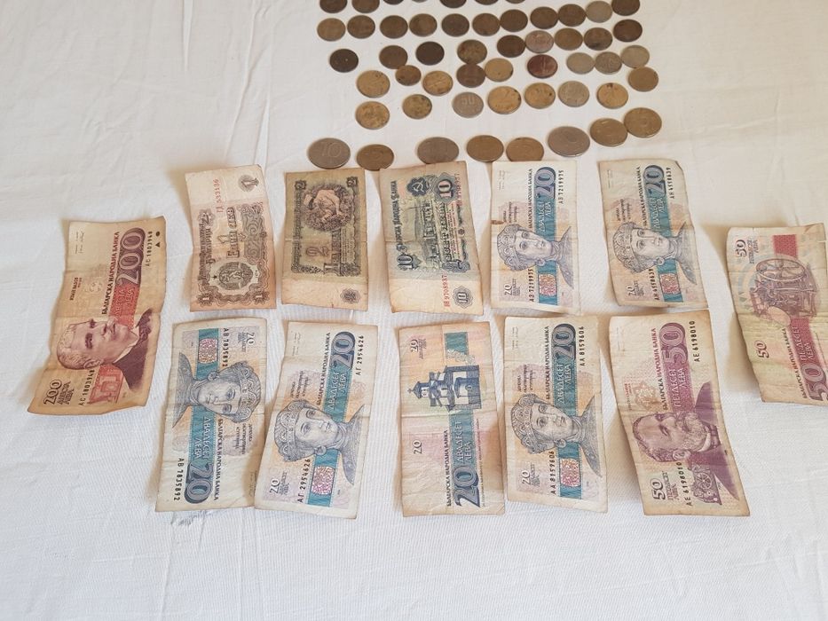 Стари Български левове и монети