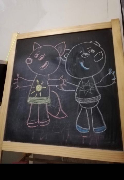 Доска-мольберт ИКЕА детская для рисования мелом