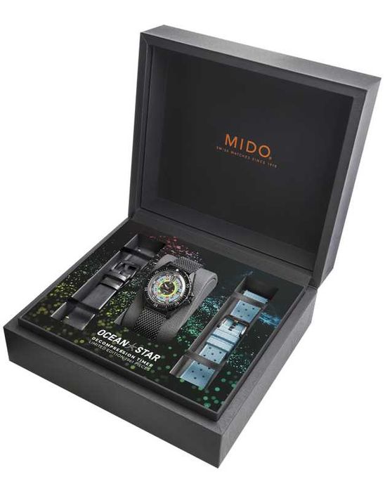 Mido Ocean Star Decompression Timer 1961 Limited Edition Set