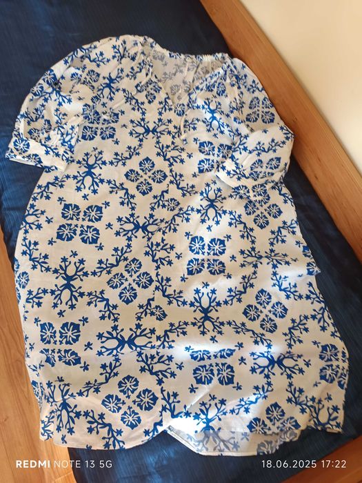 Нова памучна свободна рокля от H&M. Размер XL . Цена 35 лв.