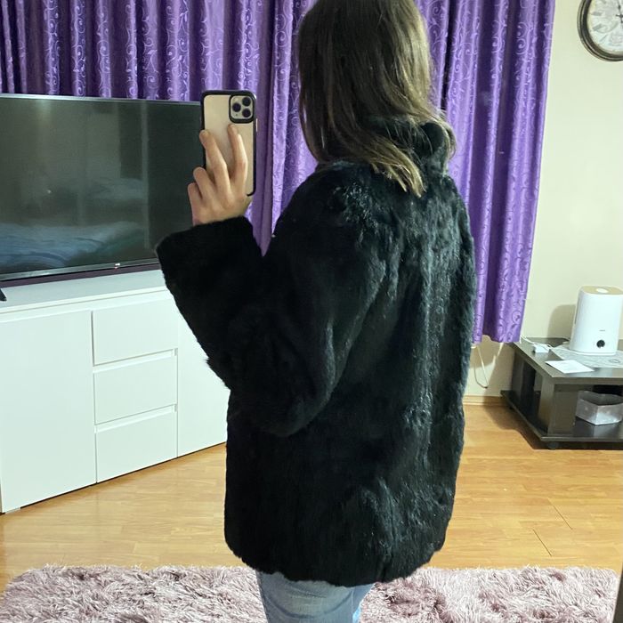 Haina de blana naturala de iepure