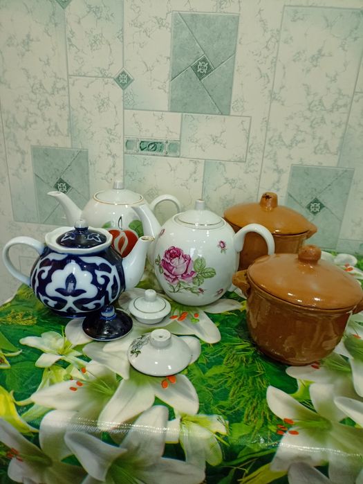 чайники заварочные, целые
