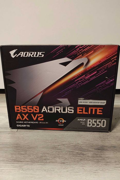 Placa de bază Gigabyte B550 Aorus Elite AX V2 Socket AM4