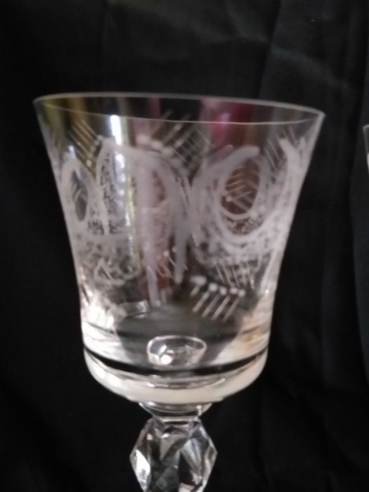 Елегантни кристални чаши 2 бр