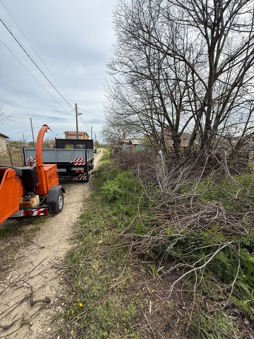 Услуги с дробилка и самосвал.