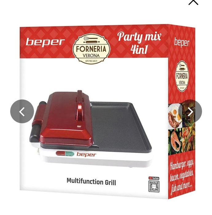 Мултифункционална електрическа скара 4 в 1 Beper