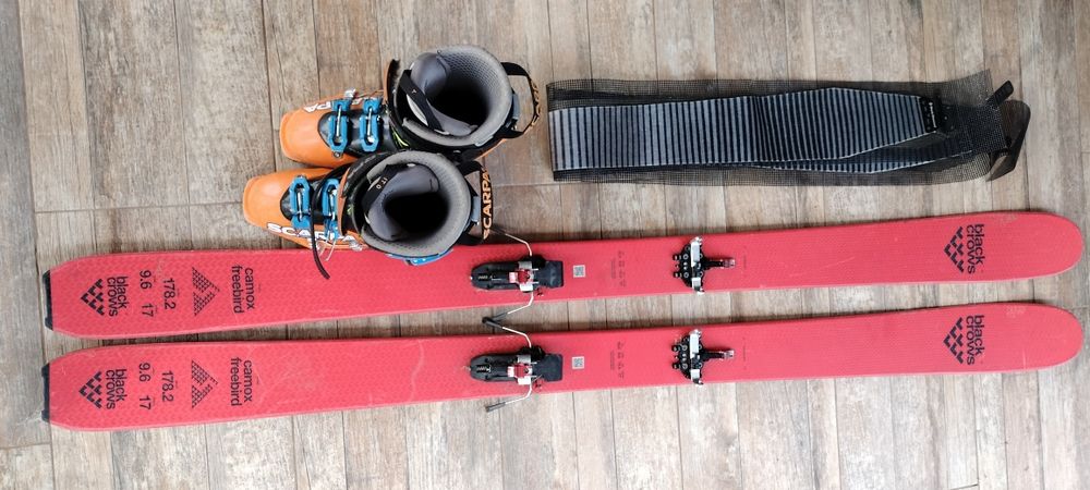 Set schi tura Black crows camox freebird Scarpa Maestrale și piei black diamond