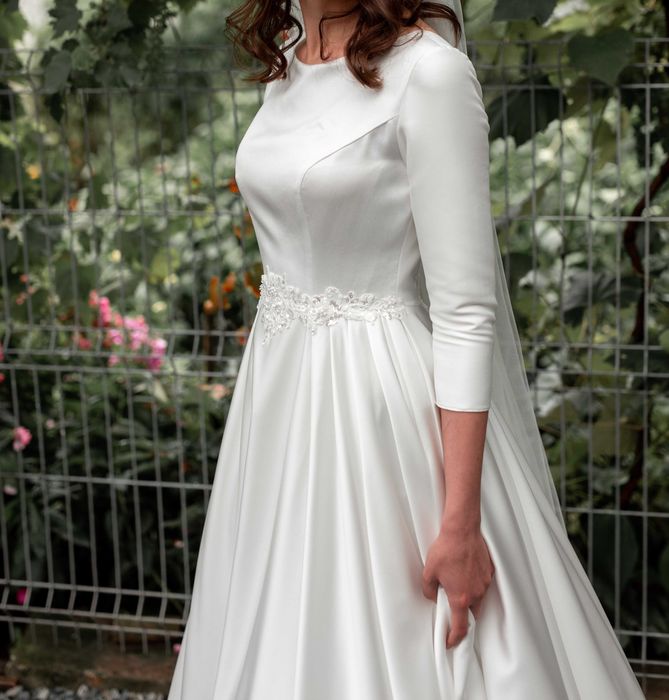 Rochie de mireasă simplă