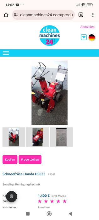 Freză zăpadă honda că noua, freza zapada