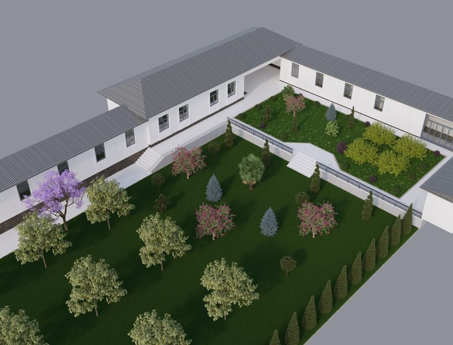 Gazon ekish Archa kesish