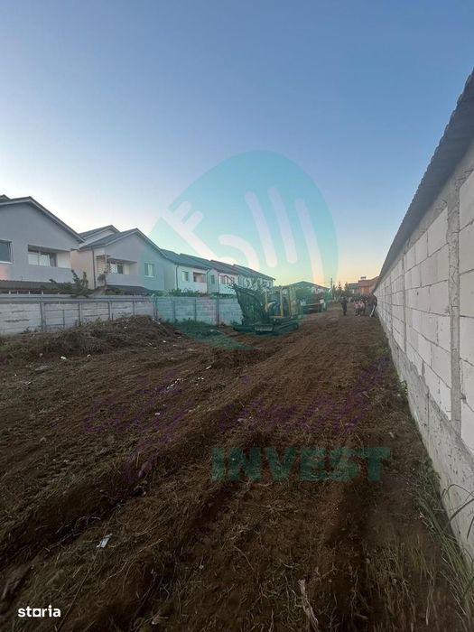 Teren cu utilități,  zonă în dezvoltare – Popești