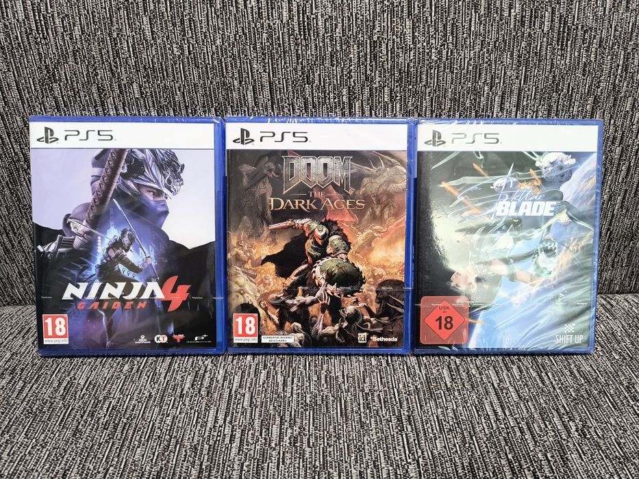 Doom Dark Ages, Stellar Blade, Ninja Gaiden 4 PS5