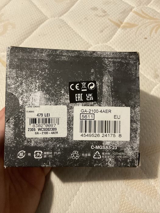 Casio g shock Nou Casio G-Shock GA-2100-4A Roșu