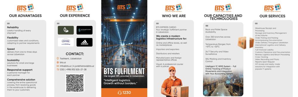 Фулфилмент в Узбекистане (Складские услуги + Доставка по Узбекистану)