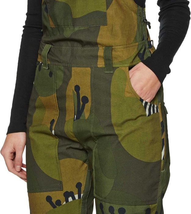 Avalon Bib pantalon DAMĂ snowboard Forest Poppyfield nou cu etichetă