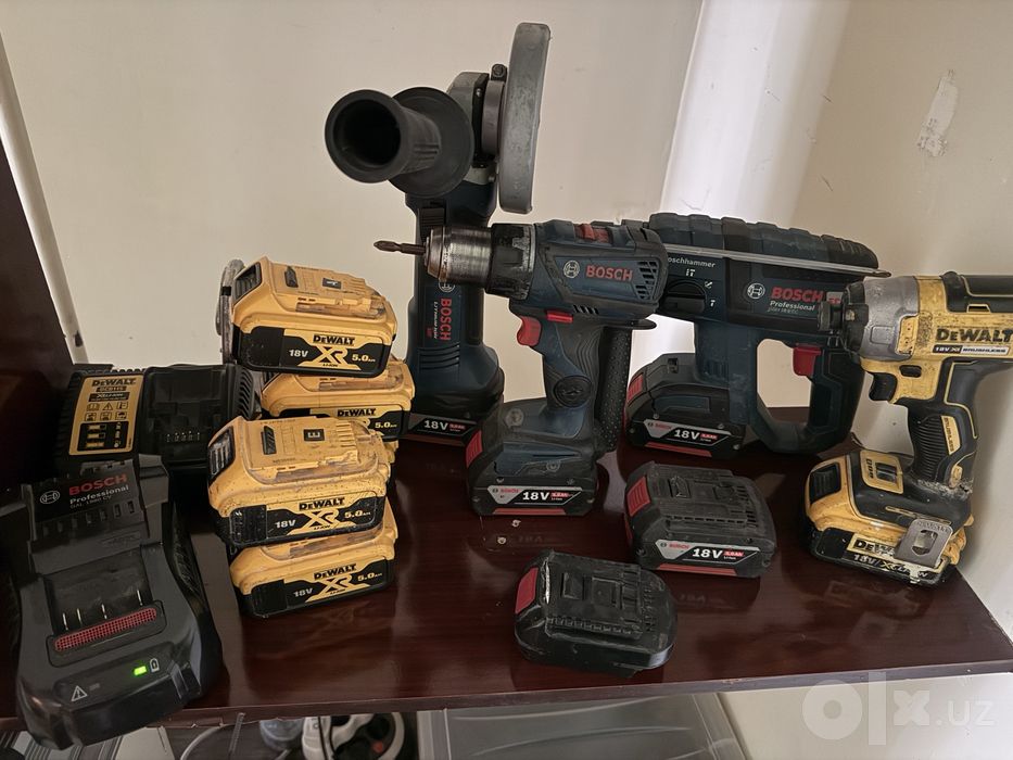 Продается набор инструментов Bosch DeWalt