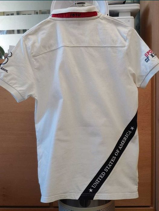 Tricou U.S. Polo, Murphy & NYE, adidas, băiat 10-12 ani