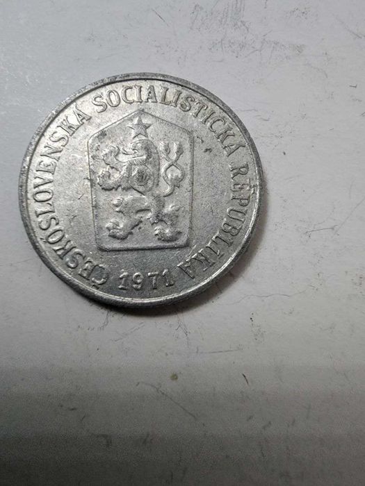 Монеты Республики Чехословакии.