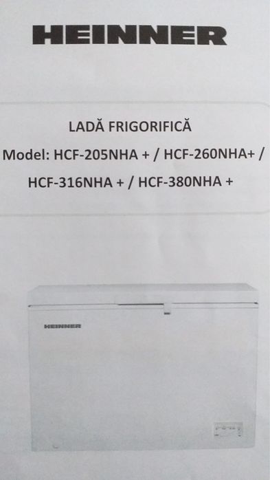 Lada frigorifica Heinner