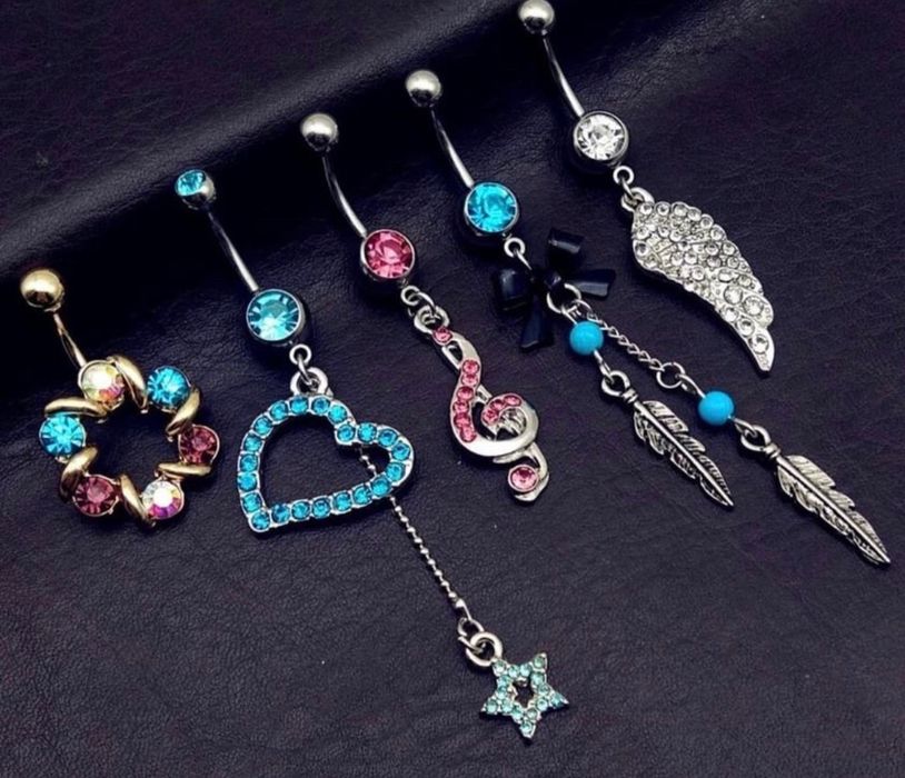 Пиърсинг за Пъп обеца за пъп