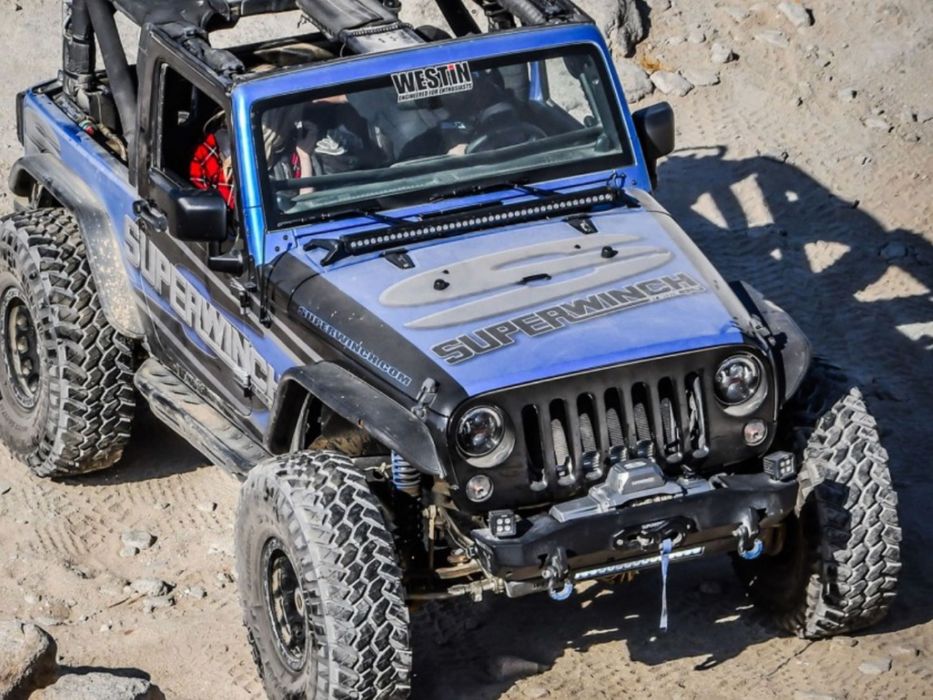 Troliu electric Superwinch SX10SR cu sufa sintetica 10000 lbs Off Road