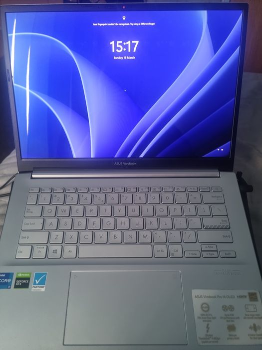 Laptop Asus vivobook pro 14 oled 2.8k 90hz, i7 11370h, gtx 1650, 512gb
