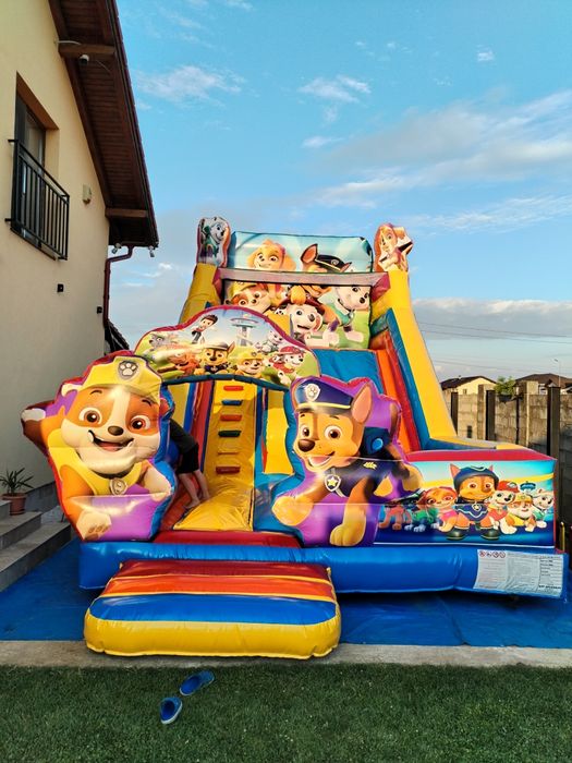 Topogan/tobogan cu piscina de închiriat - 500 lei