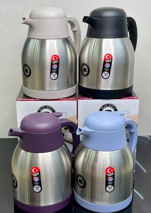 Turkiya termos 
24soat
  2 Litr
Sifati zo'r 1 sutka issiq ushab beradi