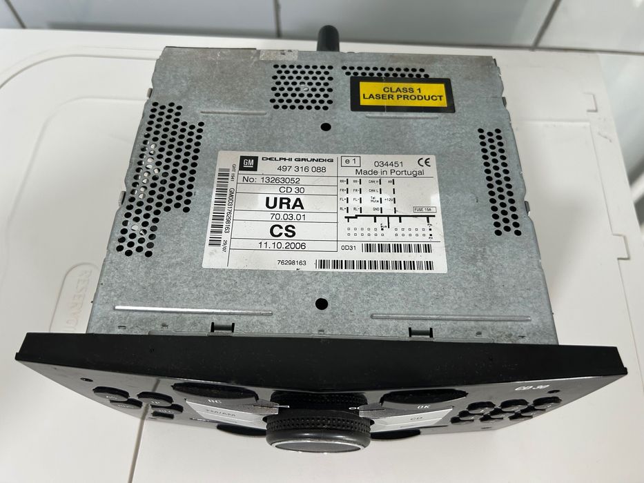 Casetofon Opel astra