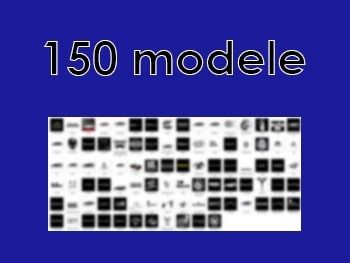 150 modele de stickere auto