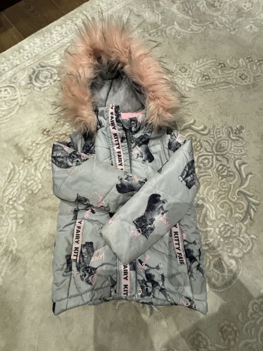 Куртка для девочки на 3-4 года