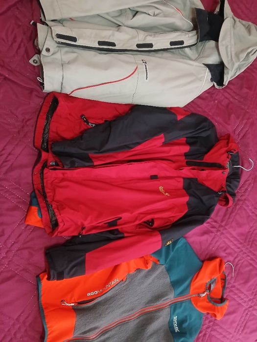 Много запазени якета 150 Rossignol.  Jack 80.   REGATA 70 лв