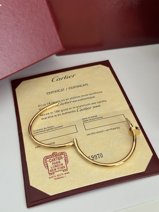 Brățară Cartier Juste un Clou 19 Gold 750 Diamond cu Cutie