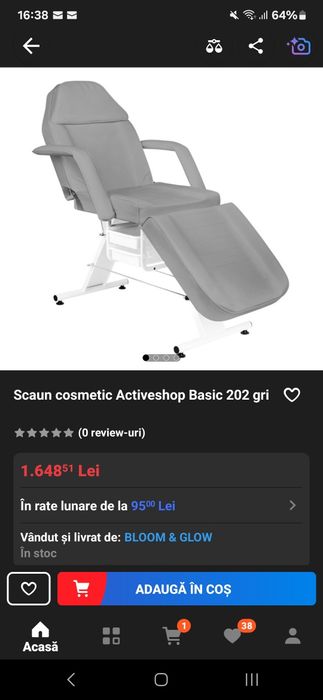 Pat cosmetica/masaj profesional