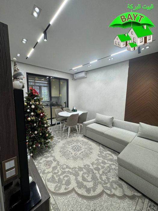 | СРОЧНО ЕВРОРЕМОНТ ³4/4/4 меб+тех Чиланзар 7кв Актепа круг продаётся