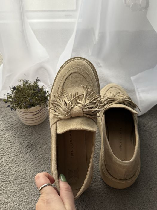 Mocasini din piele Exclusives