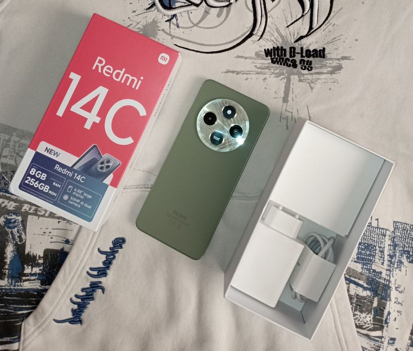 Новый Redmi 14c 8/256гб в броне