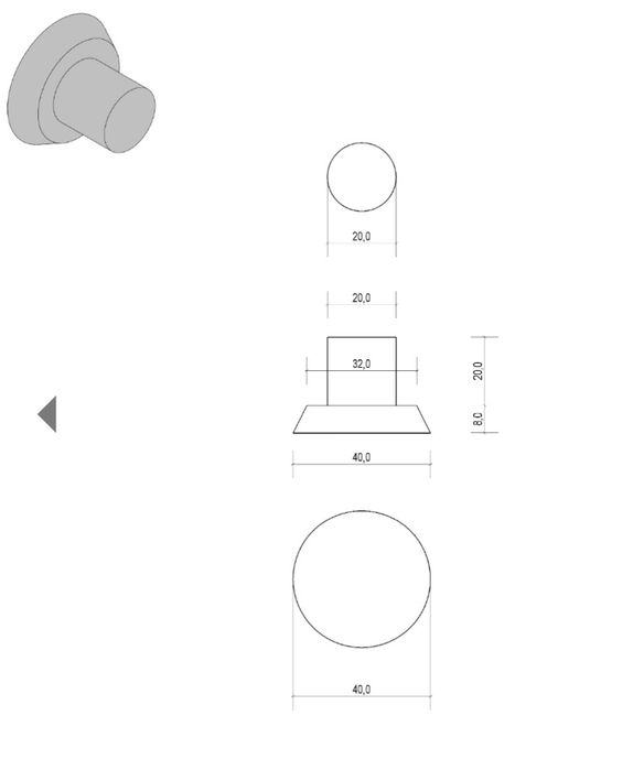 Dop conic fibrobeton si dop conic PVC