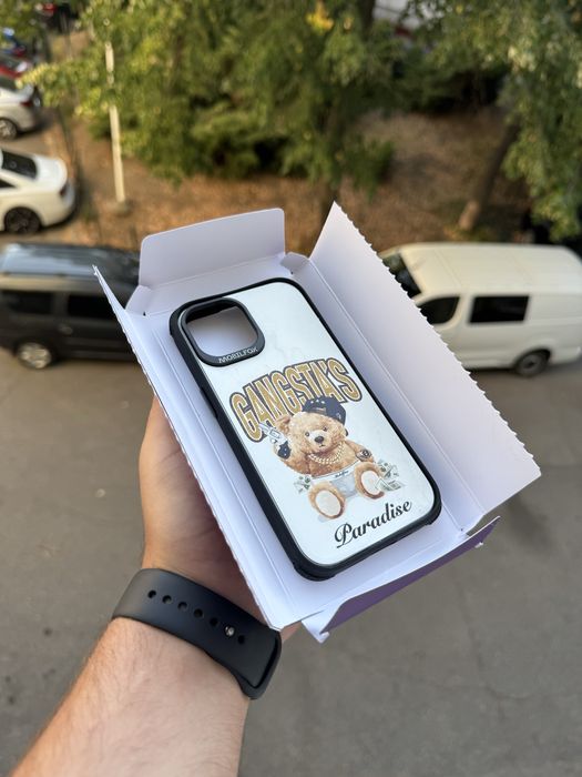 Husa MobilFox Pro Shock MagSafe Gangsta Bear - Apple iPhone 15