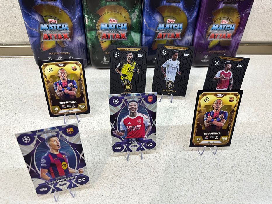 Match Attax Футболни картички