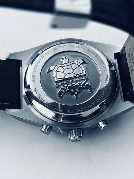 Ceas Certina DS First Ceramic Chronograph | Quartz de Top 27 Jewels | Safir, 200m