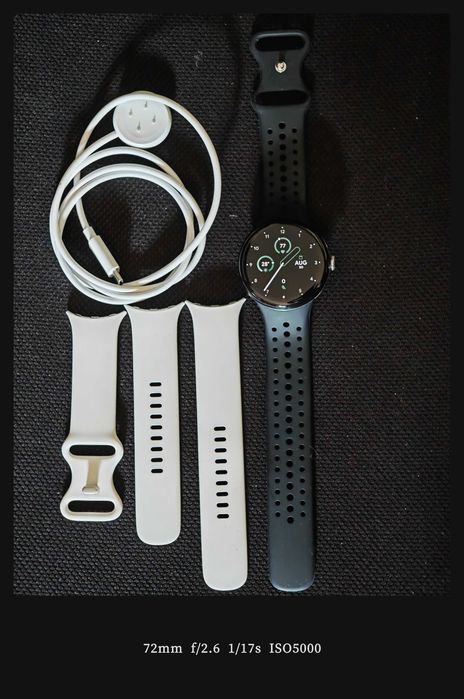 Google Pixel Watch 3  45mm Silver Porcelain