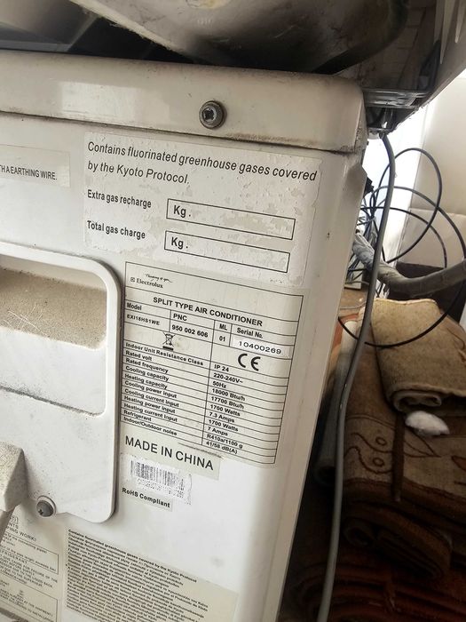 Климатик Електролукс 18