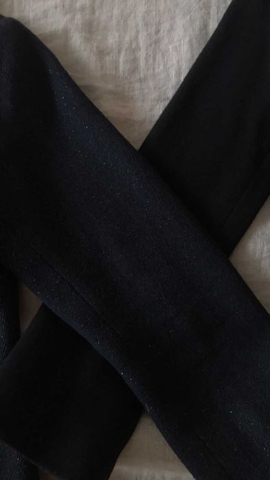 Дамско зимно черно вълнено палто Scarabey, 75% вълна, размер М